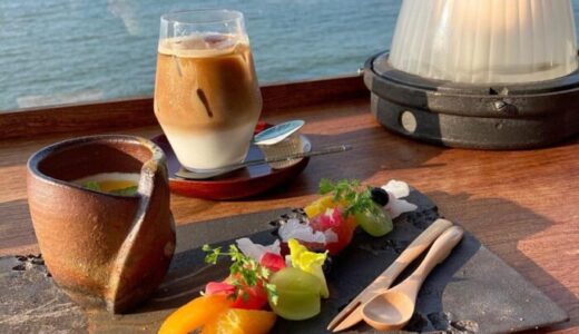まるで異空間‼︎博多湾を一望できるカフェギャラリー【生之松原測候所 CAFE】