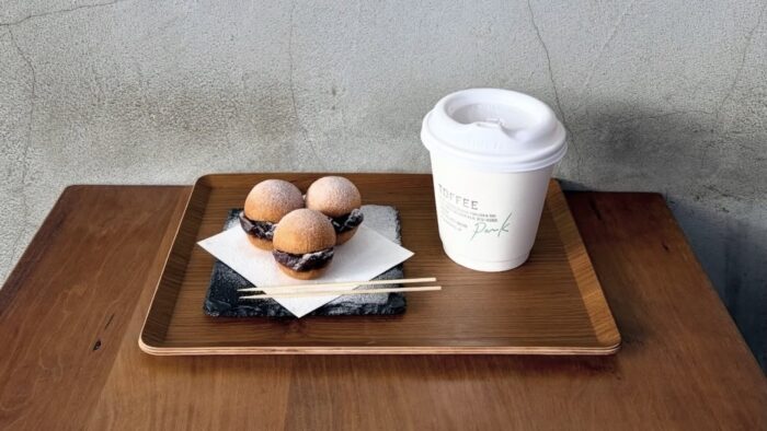 福岡市中央区西中洲にあるカフェ「TOFFEE park」のメニュー