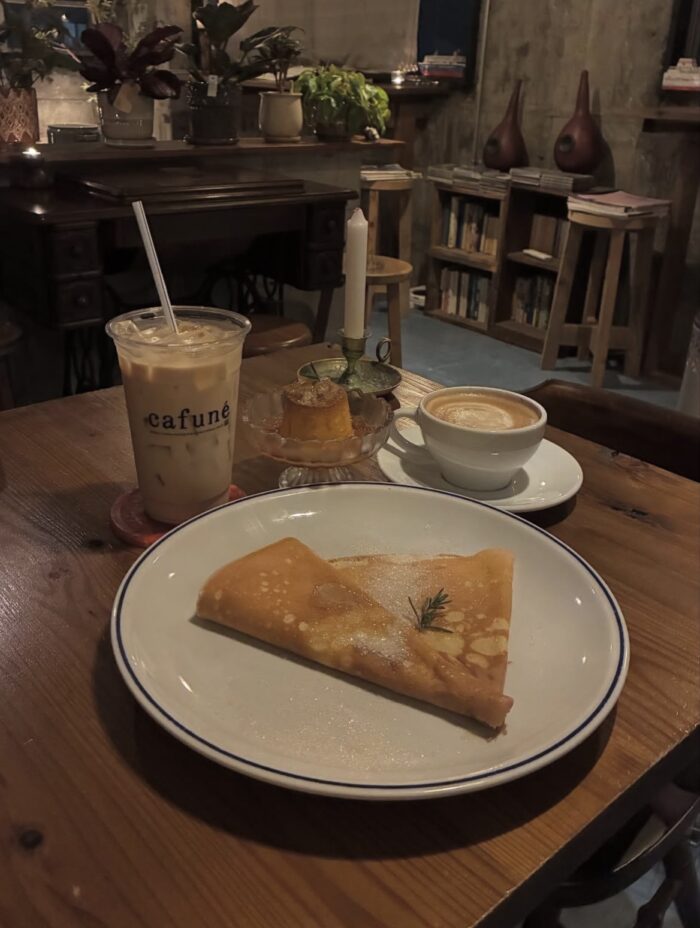 北九州市門司区にあるカフェ「cafuné（カフネ）」のメニュー