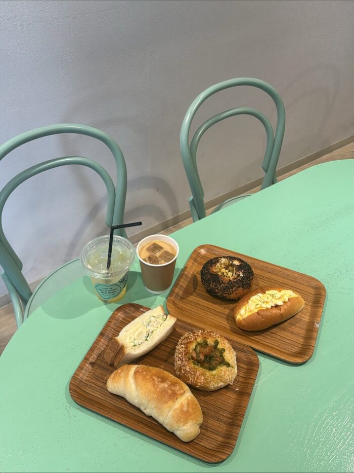 福岡市中央区警固にある「BREAD&CAFE」のメニュー