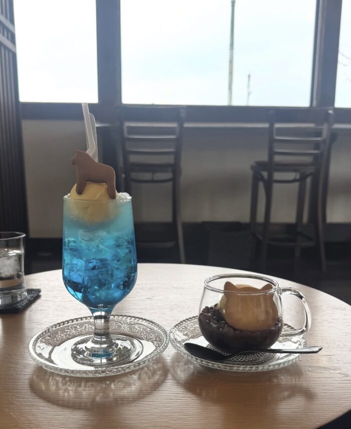 北九州市若松区にあるカフェ「キッサネコノジ」のメニュー