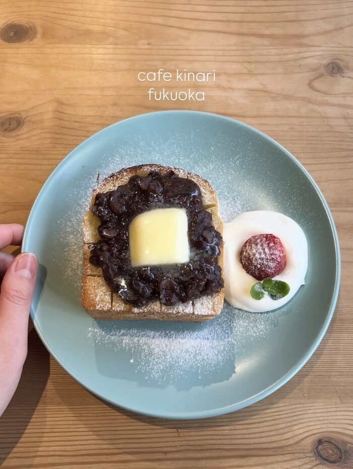 福岡市西区にあるカフェ「cafe きなり」のメニュー