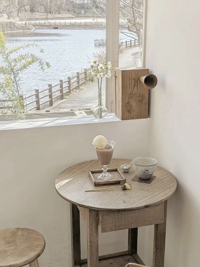 福岡市南区にあるカフェ「池のほとりと」のメニュー