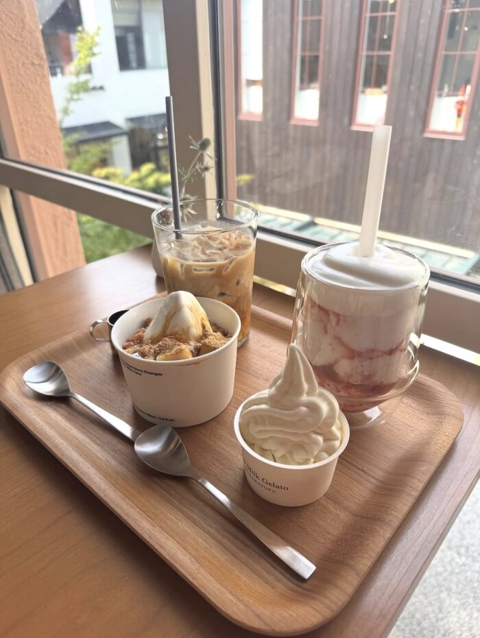 福岡市中央区今泉にあるカフェ「TOFFEE imaizumi」のメニュー