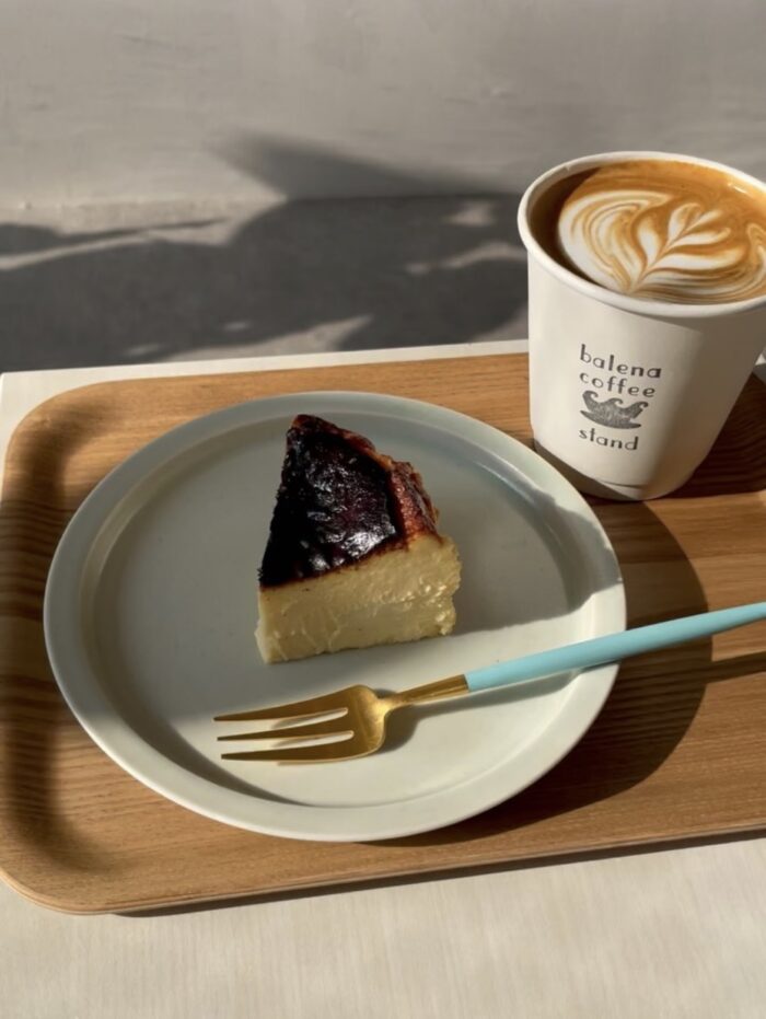 福岡県北九州市小倉北区にあるカフェ「balena coffee stand」の外観