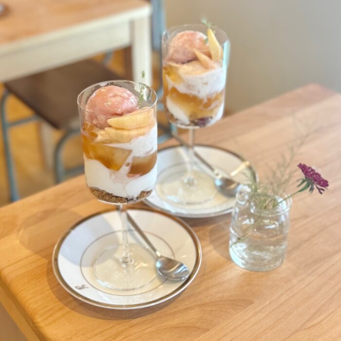 福岡県うきは市にあるカフェ「喫菓jiji（きっかじじ）」のメニュー